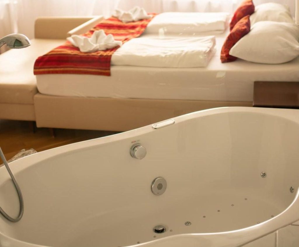 Hotel-Restaurant Liebnitzmühle Niederösterreich mit Whirlpool im Zimmer