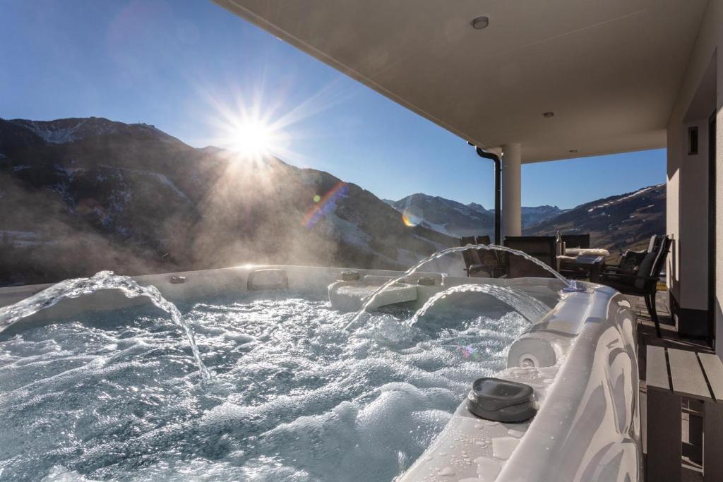 Jacuzzi Terrasse Lienbichl Salzburger Land Jacuzzi Terrasse Lienbichl Salzburger Land